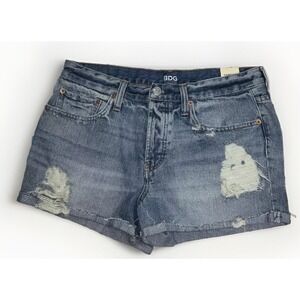 NWT Urban Outfittes BDG Tomgirl Denim Shorts‎ Button Fly Jean Shorts Sz 29 $54